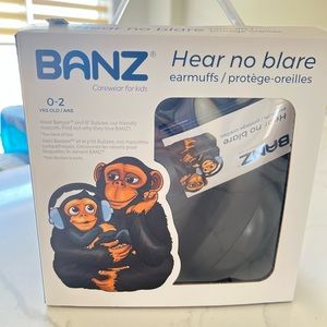 Brand new Banz earmuffs 0-2 yrs old